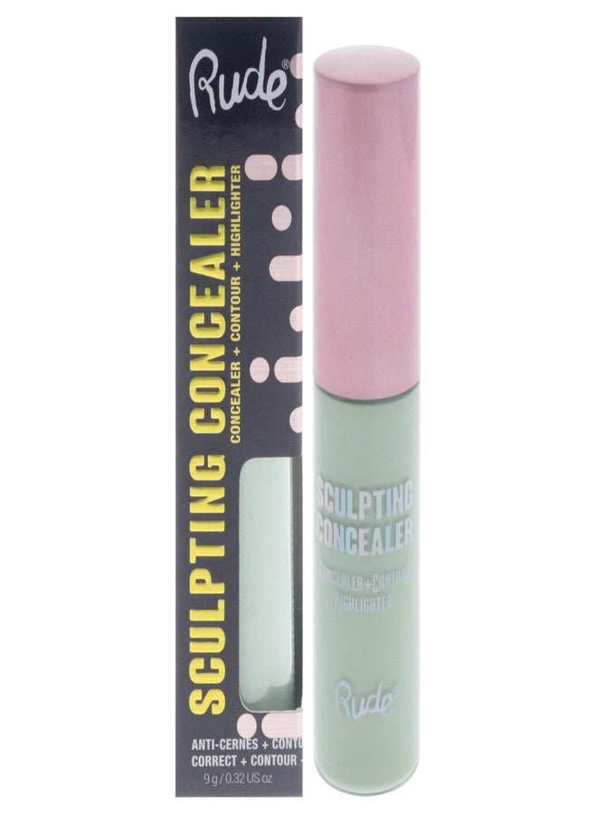 Rude Sculpting Concealer - Green by Rude Cosmetics for Women - 0.32 oz Concealer - Image 1
